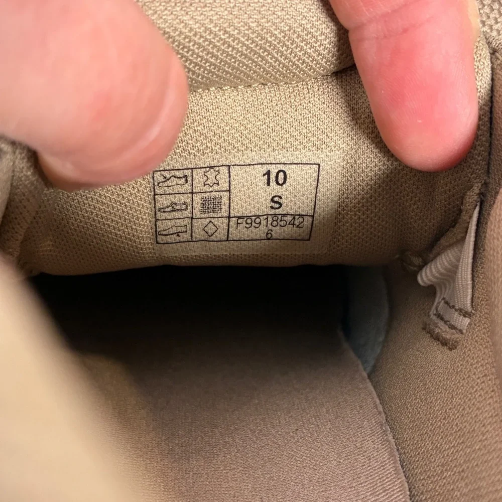 SAS Walking Shoes 10.5M Taupe Free Time Leather Comfort Sneaker Orthopedic Nurse